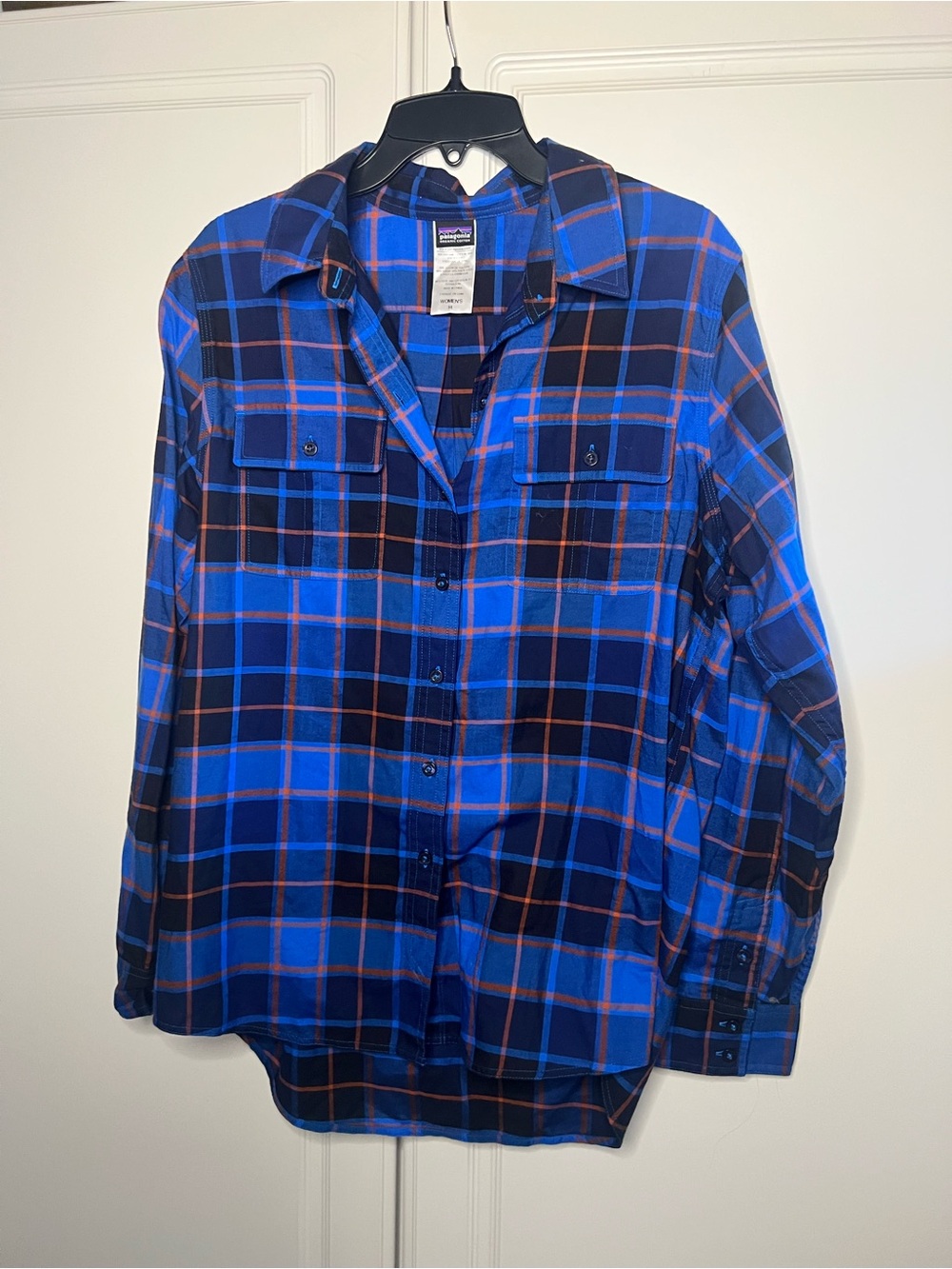 Patagonia Featherstone Shirt Blue Plaid - Picture 5 of 12